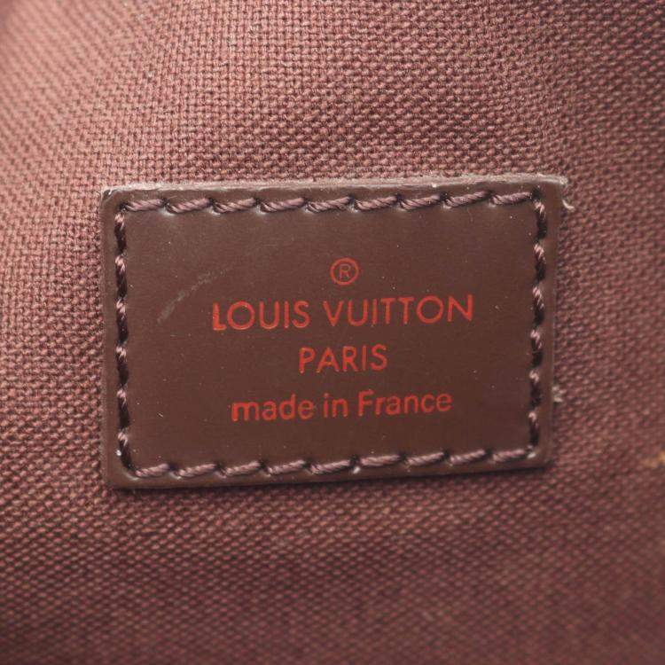 Pre Owned Louis Vuitton Pochette Bosphore Crossbody Shoulder Bag  Damier Ebene