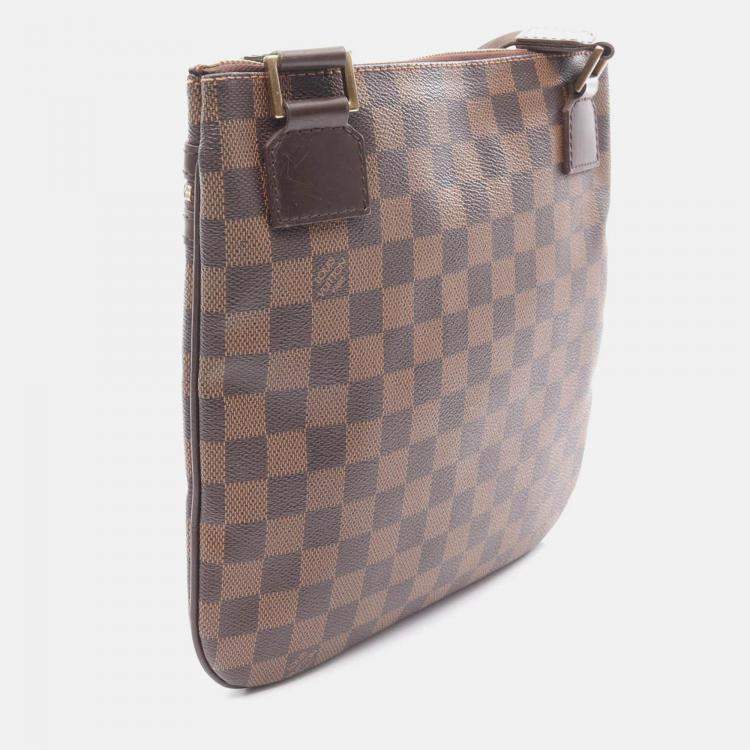 Pre Owned Louis Vuitton Pochette Bosphore Crossbody Shoulder Bag  Damier Ebene