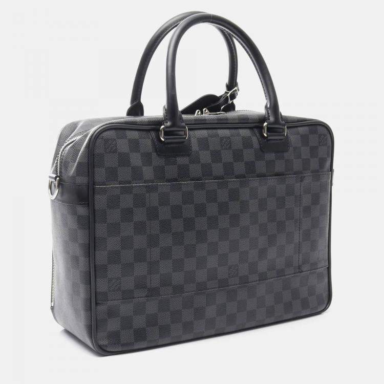 Pre Owned Louis Vuitton Icare Damier Graphite Canvas Laptop Bag