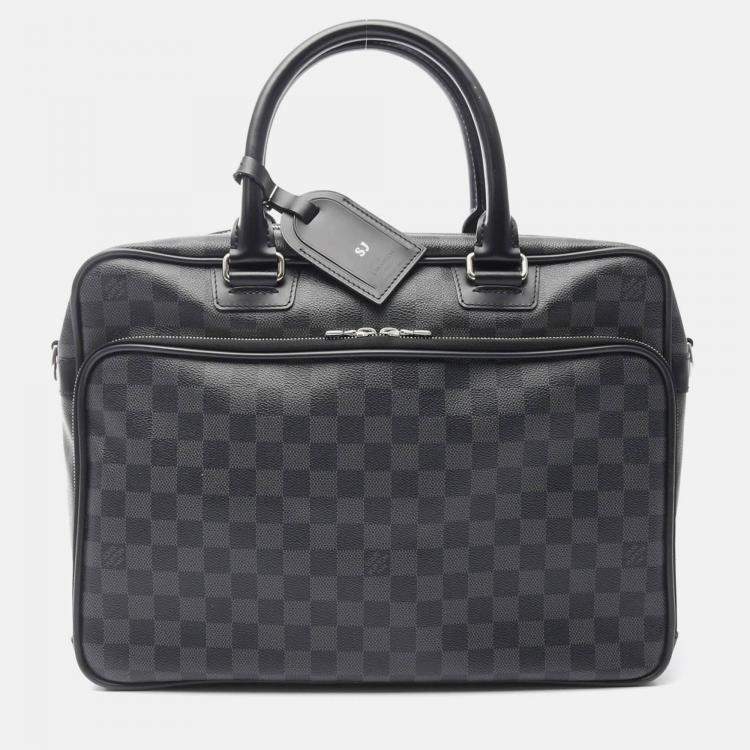 Pre Owned Louis Vuitton Icare Damier Graphite Canvas Laptop Bag