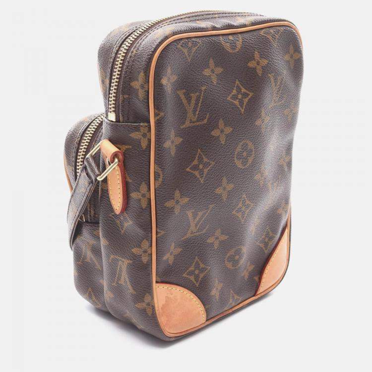 Pre Owned Louis Vuitton Amazon Crossbody Shoulder Bag  Monogram Canvas