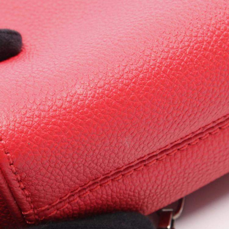 Pre Owned Louis Vuitton Saint Germain Bb Shoulder Bag Monogram Empreinte Red