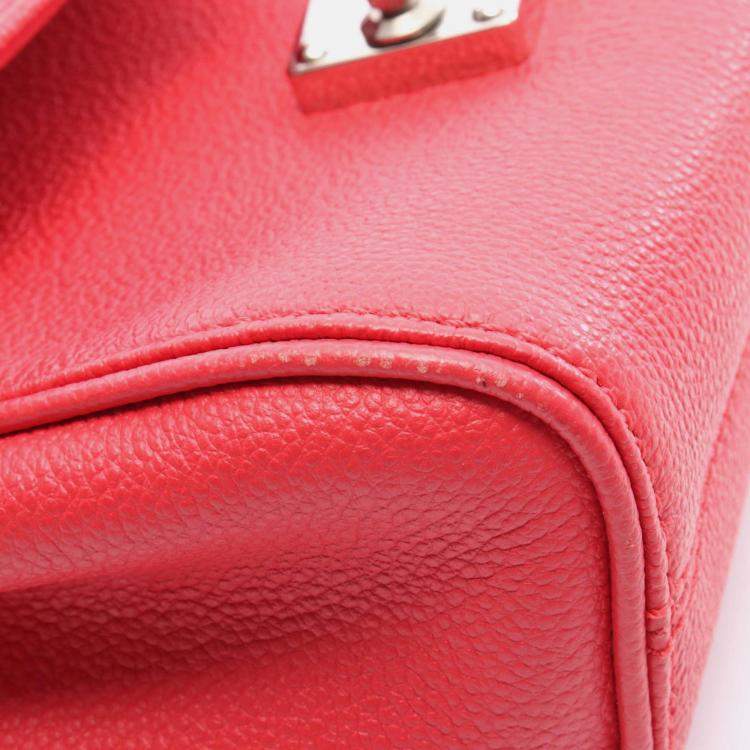 Pre Owned Louis Vuitton Saint Germain Bb Shoulder Bag Monogram Empreinte Red