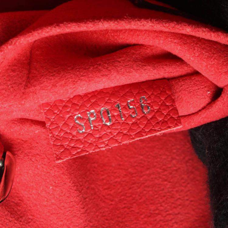 Pre Owned Louis Vuitton Saint Germain Bb Shoulder Bag Monogram Empreinte Red