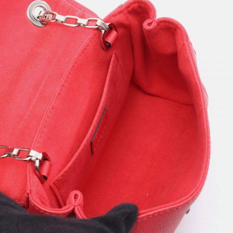 Pre Owned Louis Vuitton Saint Germain Bb Shoulder Bag Monogram Empreinte Red