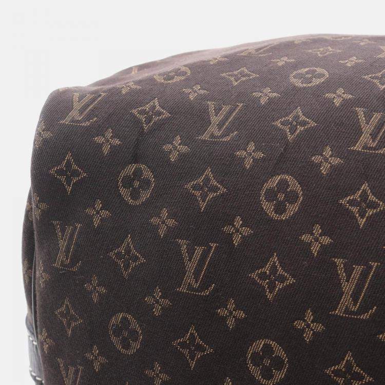 Pre Owned Louis Vuitton Speedy Bandouliere 30 Shoulder Handbag  Monogram Idylle
