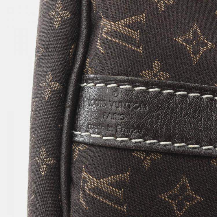 Pre Owned Louis Vuitton Speedy Bandouliere 30 Shoulder Handbag  Monogram Idylle