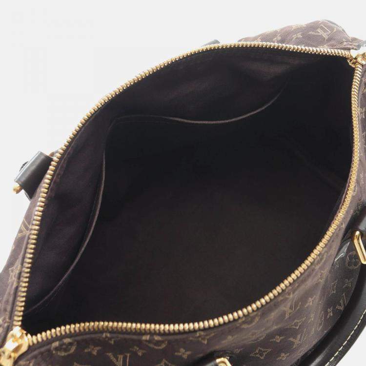 Pre Owned Louis Vuitton Speedy Bandouliere 30 Shoulder Handbag  Monogram Idylle