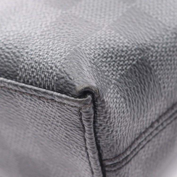 Pre Owned Louis Vuitton Pdj Porte De Couman Jules Business Bag Damier Graphite