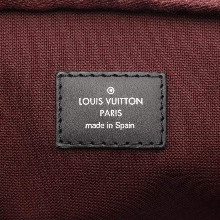 Pre Owned Louis Vuitton Porte Documents Voyage Monogram Canvas and Leather Briefcase Bag