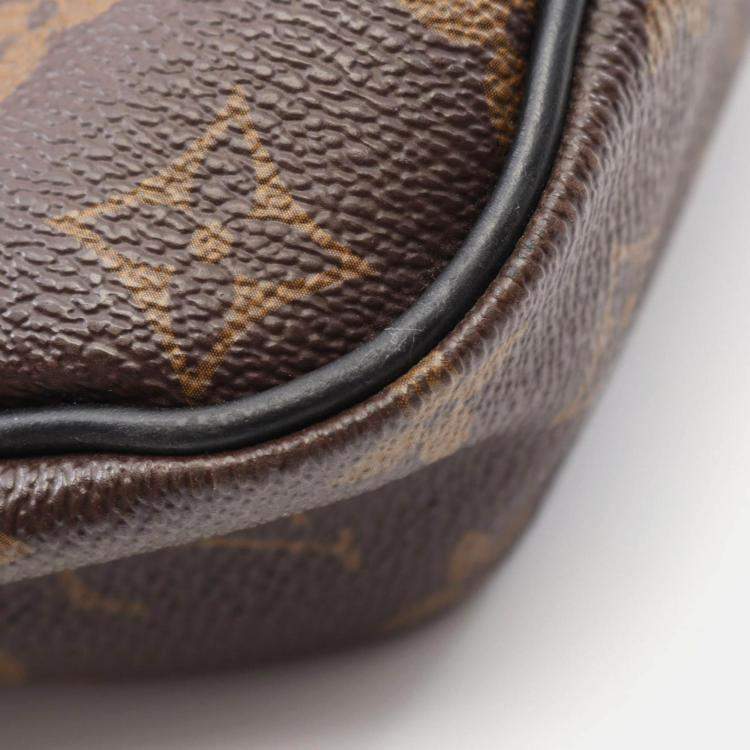 Pre Owned Louis Vuitton Porte Documents Voyage Monogram Canvas and Leather Briefcase Bag