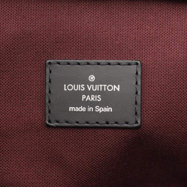 Pre Owned Louis Vuitton PDV PM Business Bag  Monogram Macassar Canvas Brown Bk