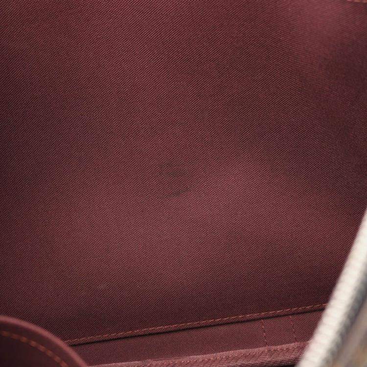 Pre Owned Louis Vuitton PDV PM Business Bag  Monogram Macassar Canvas Brown Bk