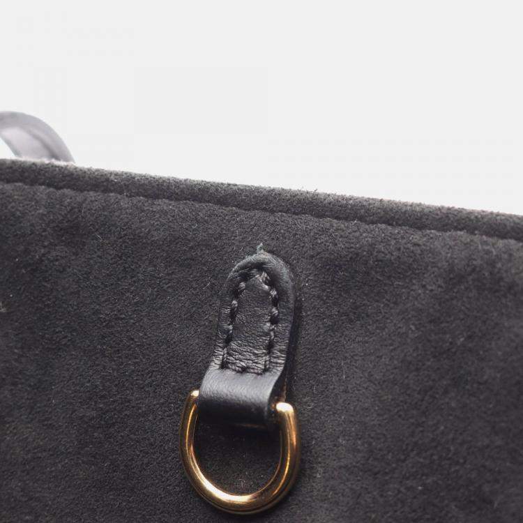 Pre Owned Louis Vuitton On The Go GM Shoulder Tote Bag  Monogram Jacquard Gray