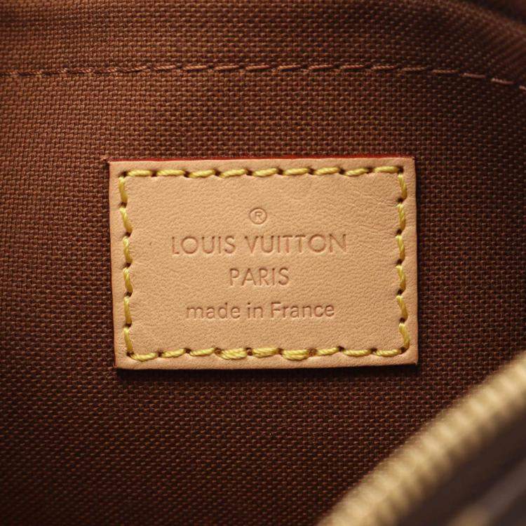 Pre Owned Louis Vuitton Multi Pochette Accessoires Shoulder Bag  Monogram Khaki