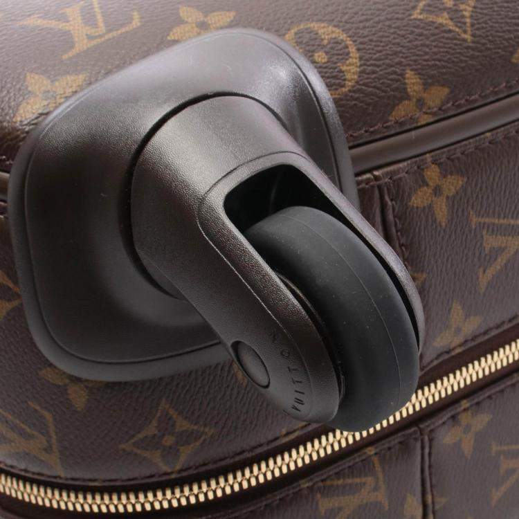 Pre Owned Louis Vuitton Zephyr 55 Suite Case Travel Bag  Monogram Canvas Brown
