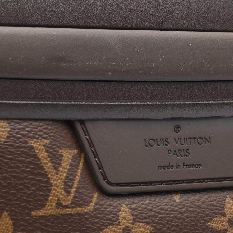 Pre Owned Louis Vuitton Zephyr 55 Suite Case Travel Bag  Monogram Canvas Brown