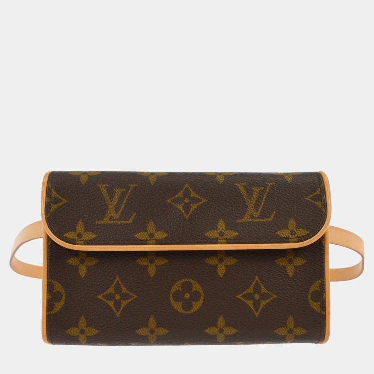Pre Owned Louis Vuitton Monogram #S Pochette Florentine Belt Bum Bag