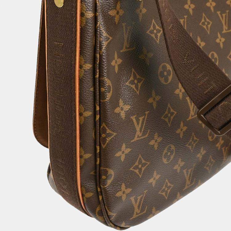 Pre Owned Louis Vuitton Monogram Messenger Beaubourg MM Shoulder Bag