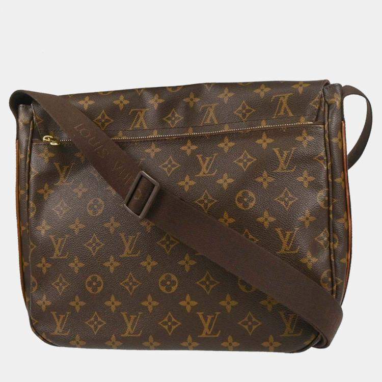 Pre Owned Louis Vuitton Monogram Messenger Beaubourg MM Shoulder Bag
