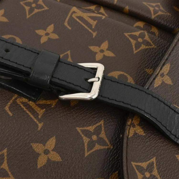 Pre Owned Louis Vuitton Monogram Macassar Christopher Shoulder Bag