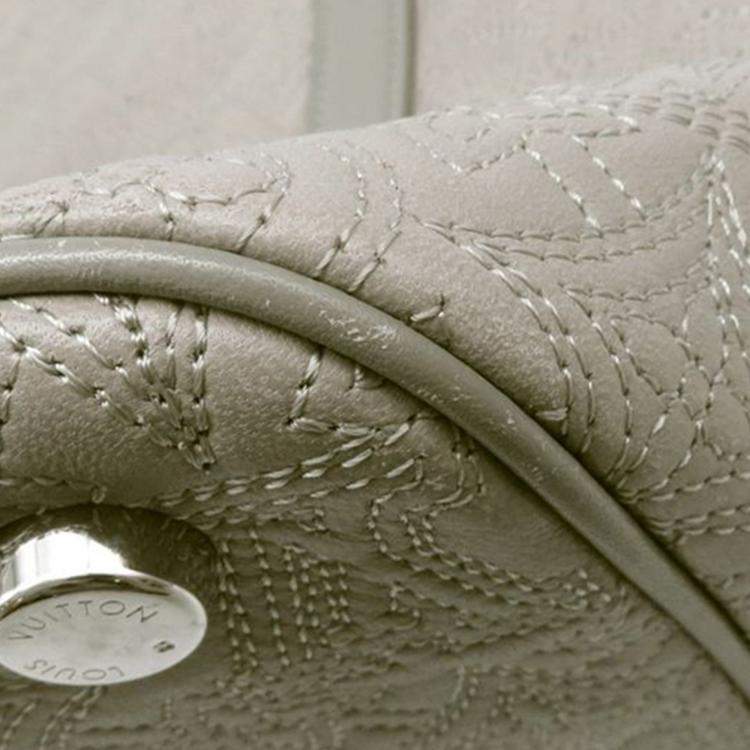 Pre Owned Louis Vuitton Grey Monogram Antheia Ixia PM