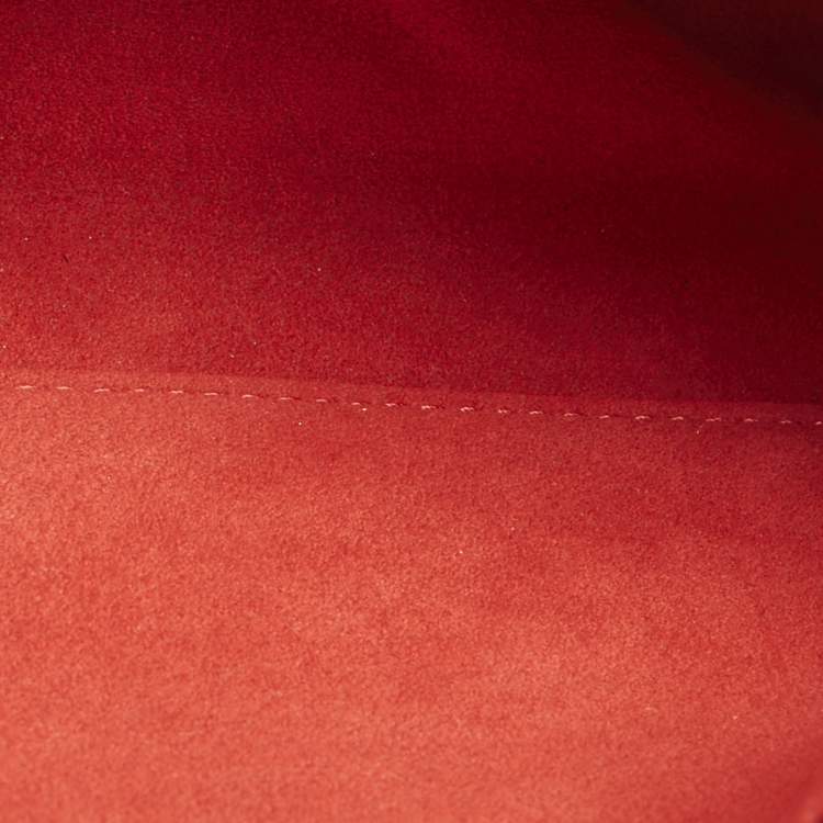 Pre Owned Louis Vuitton Cerise Monogram Canvas Pallas Chain Bag