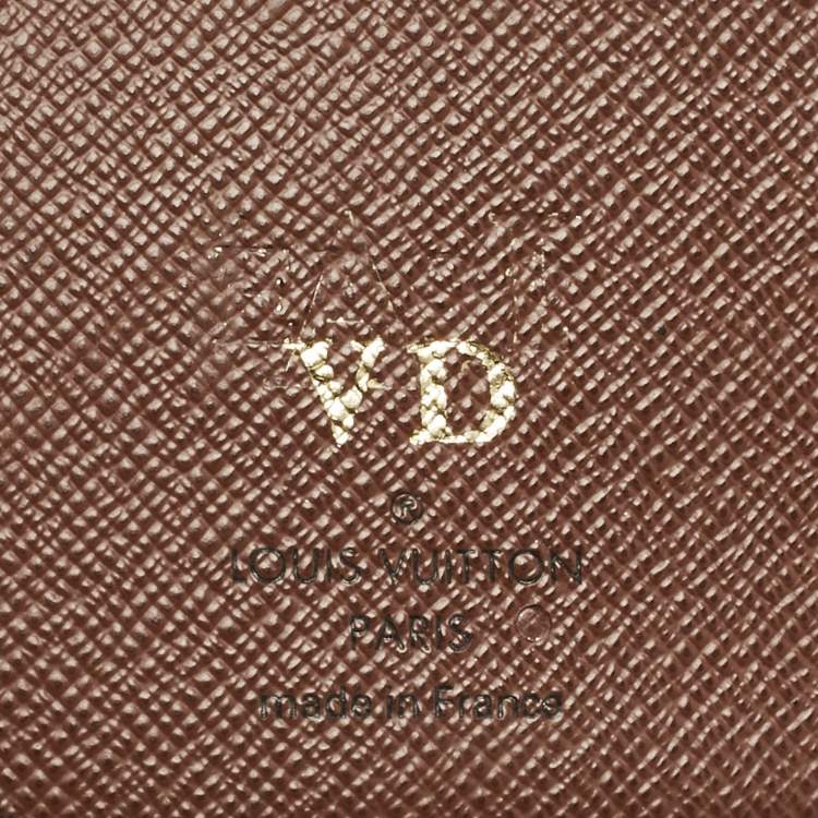 Pre Owned Louis Vuitton Monogram Canvas Porte Valeurs Wallet