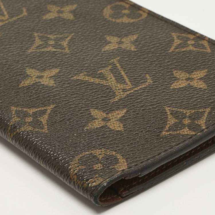 Pre Owned Louis Vuitton Monogram Canvas Porte Valeurs Wallet