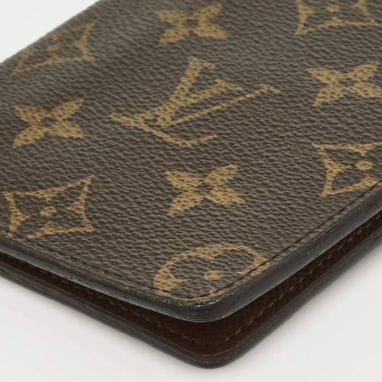 Pre Owned Louis Vuitton Monogram Canvas Porte Valeurs Wallet