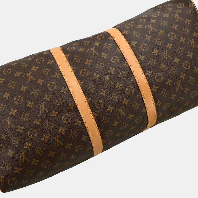 مملوكة مسبقًا Louis Vuitton Monogram Keepall 60 Duffle Handbag