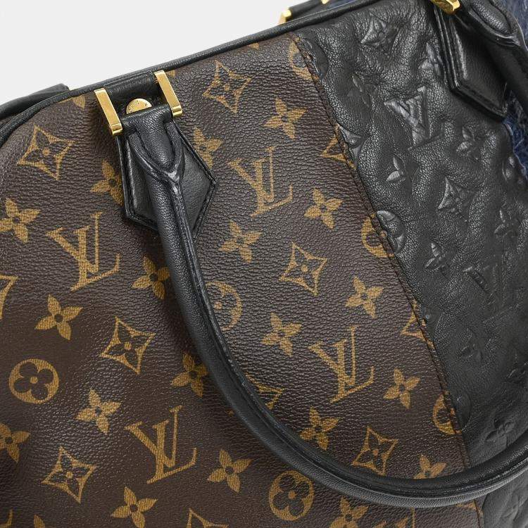 Pre Owned Louis Vuitton Monogram Blocks Tote Handbag