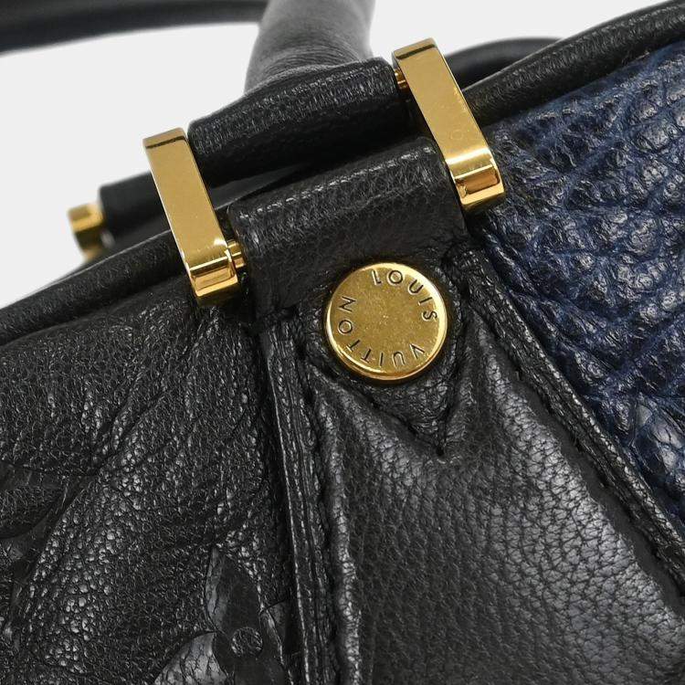 Pre Owned Louis Vuitton Monogram Blocks Tote Handbag