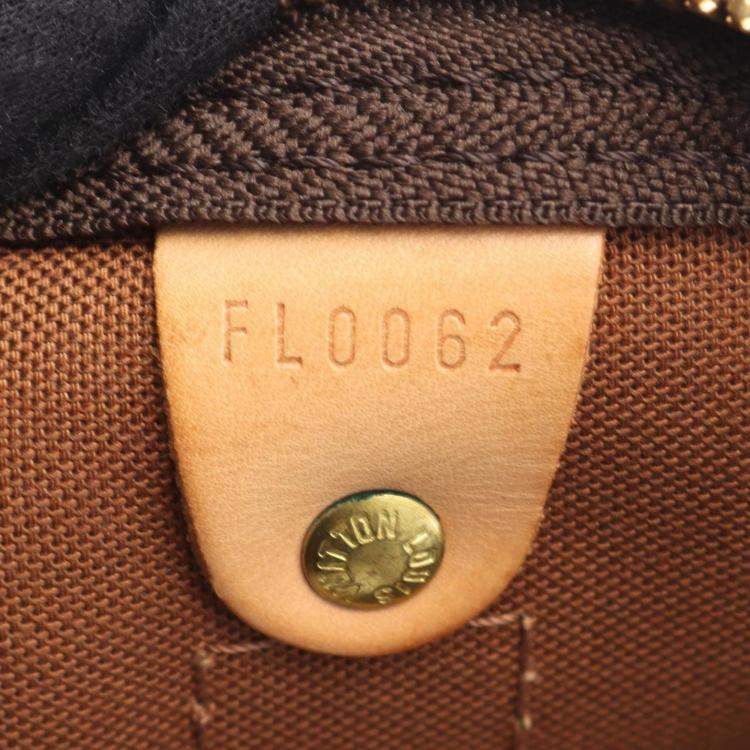 Pre Owned Louis Vuitton Brown Monogram Keepall 55