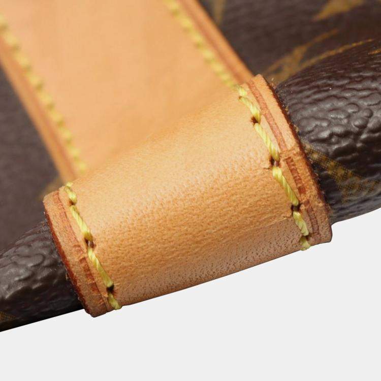 Pre Owned Louis Vuitton Brown Monogram Keepall 55