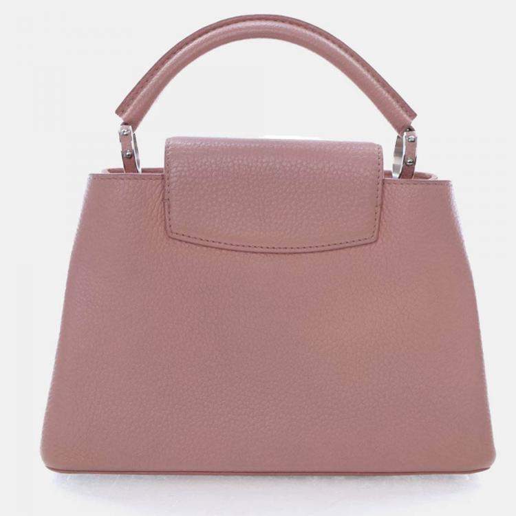 Pre Owned Louis Vuitton Taurillon Mechanical Flowers Capucines BB
