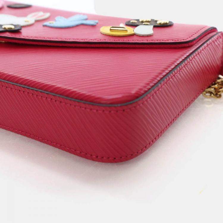 Pre Owned Louis Vuitton Epi Felicie Pochette Patchwork
