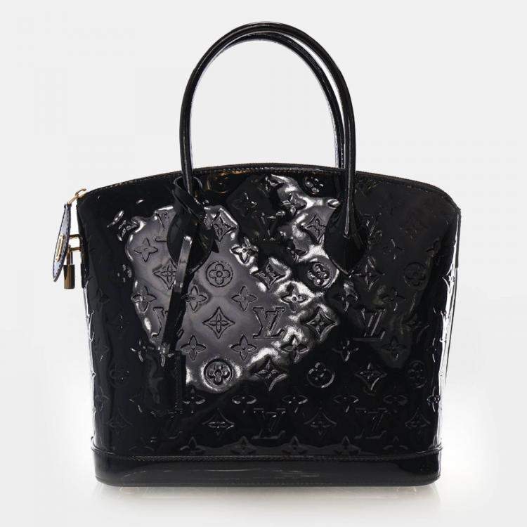 Pre Owned Louis Vuitton Vernis Lockit Tote