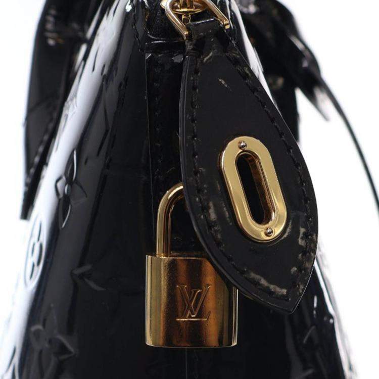 Pre Owned Louis Vuitton Vernis Lockit Tote