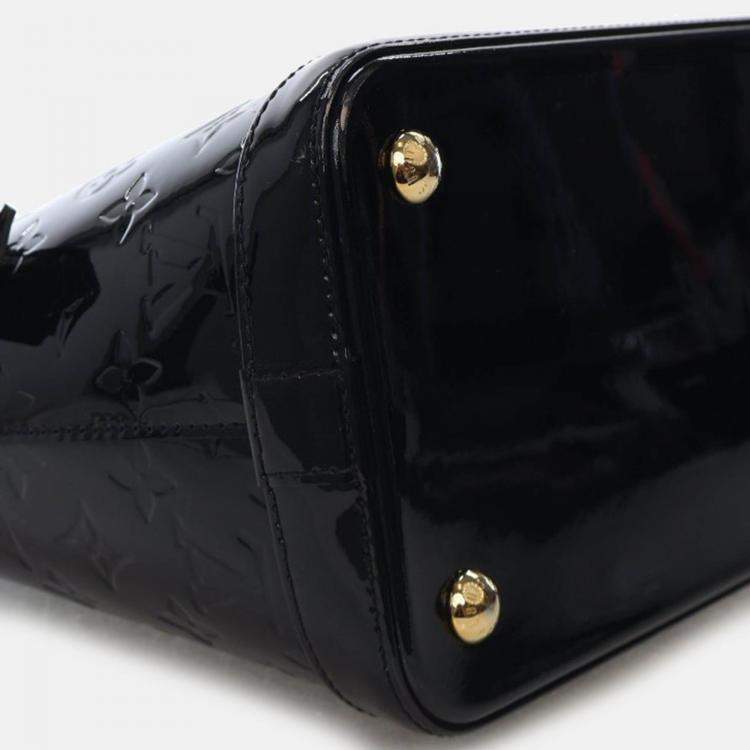 Pre Owned Louis Vuitton Vernis Lockit Tote