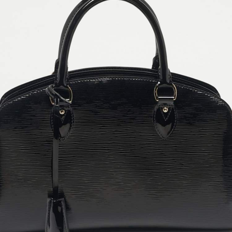 Pre Owned Louis Vuitton Black Electric Epi Leather Pont Neuf PM Bag