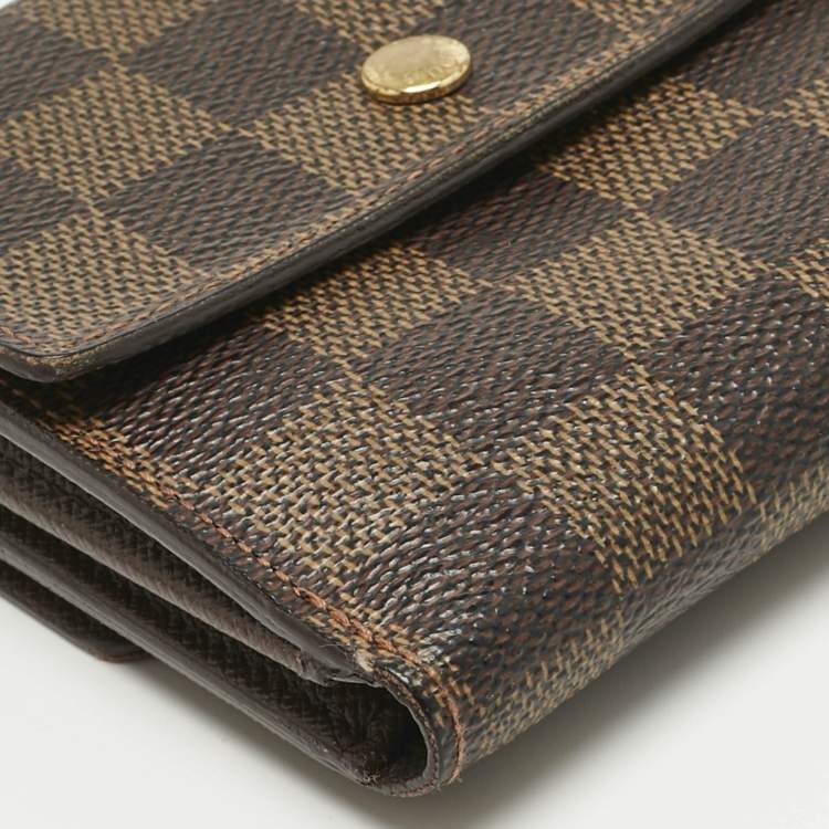 Pre Owned Louis Vuitton Monogram Canvas Porte Monnaie Billets Cartes Wallet