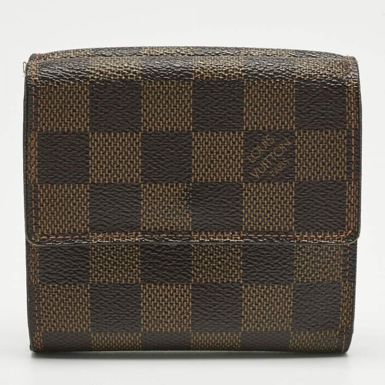 Pre Owned Louis Vuitton Monogram Canvas Porte Monnaie Billets Cartes Wallet