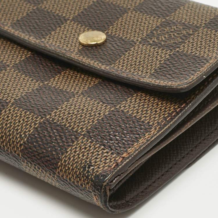Pre Owned Louis Vuitton Monogram Canvas Porte Monnaie Billets Cartes Wallet