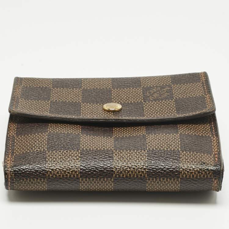 Pre Owned Louis Vuitton Monogram Canvas Porte Monnaie Billets Cartes Wallet