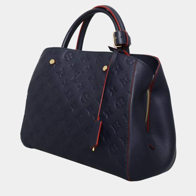 Pre Owned Louis Vuitton Monogram Empreinte Montaigne MM Bag