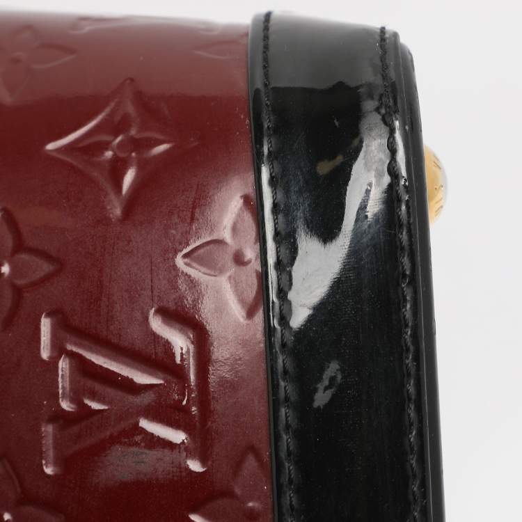 Pre Owned Louis Vuitton Pomme D'Amour Vernis Lock It PM Bag