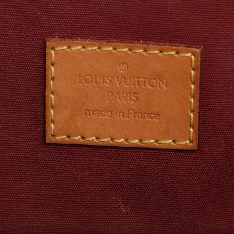 Pre Owned Louis Vuitton Pomme D'Amour Vernis Lock It PM Bag