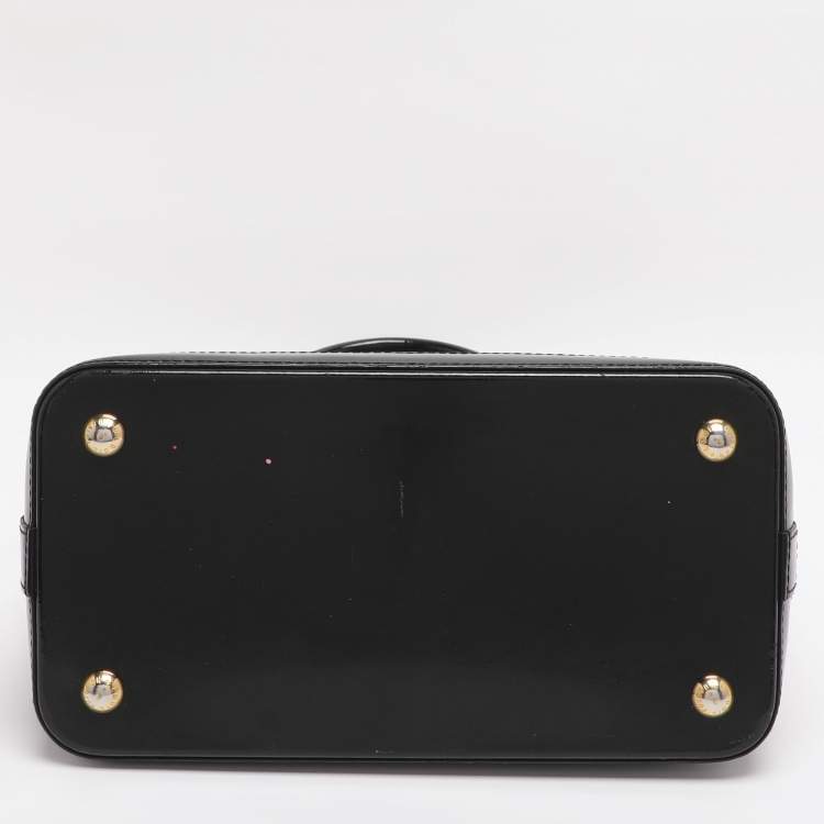 Pre Owned Louis Vuitton Pomme D'Amour Vernis Lock It PM Bag