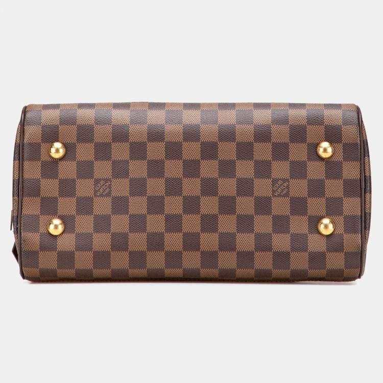 Pre Owned Louis Vuitton Brown Damier Ebene Duomo